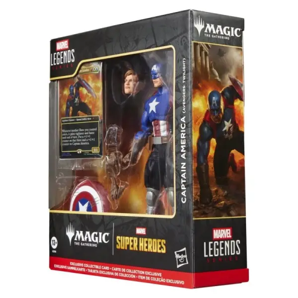 Magic The Gathering: Marvel Super Heroes Marvel Legends - Figurine Captain America (Avengers: Twilight) 15 cm