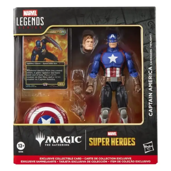 Magic The Gathering: Marvel Super Heroes Marvel Legends - Figurine Captain America (Avengers: Twilight) 15 cm