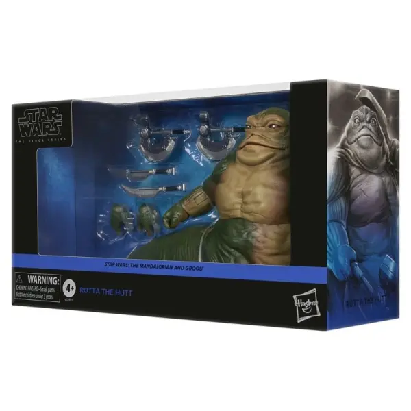 Star Wars: The Mandalorian and Grogu - Figurine Black Series Rotta the Hutt 17 cm
