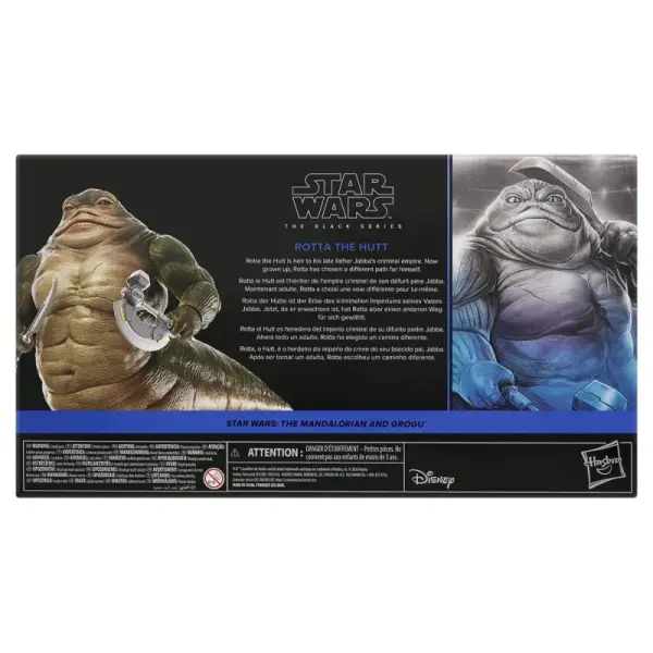 Star Wars: The Mandalorian and Grogu - Figurine Black Series Rotta the Hutt 17 cm