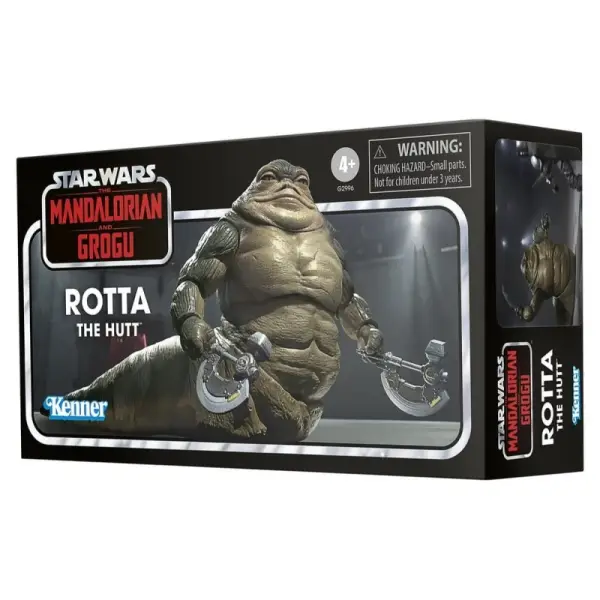 Star Wars: The Mandalorian and Grogu - Figurine Vintage Collection Rotta the Hutt 10 cm