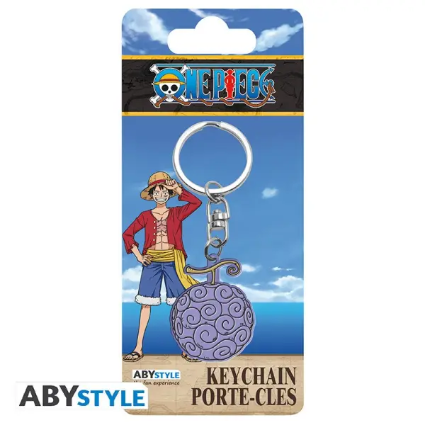 One Piece - Porte-clés Fruit du Demon Gum-Gum