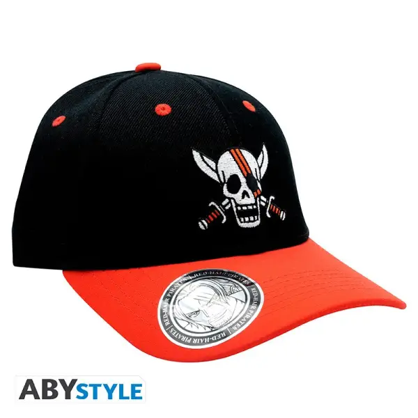 One Piece - Casquette Noir & Rouge Shanks