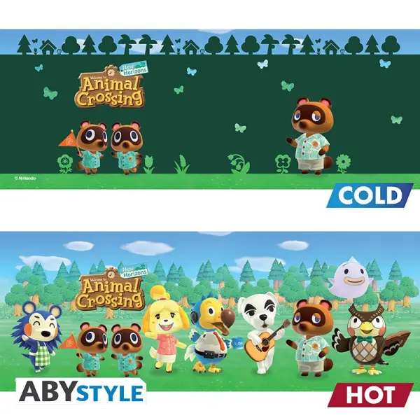 Animal Crossing - Mug Heat Change 460 ml Bienvenue sur l'ile