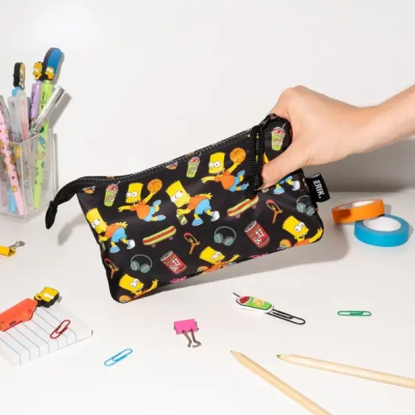 Les Simpson - Trousse Triple Bart