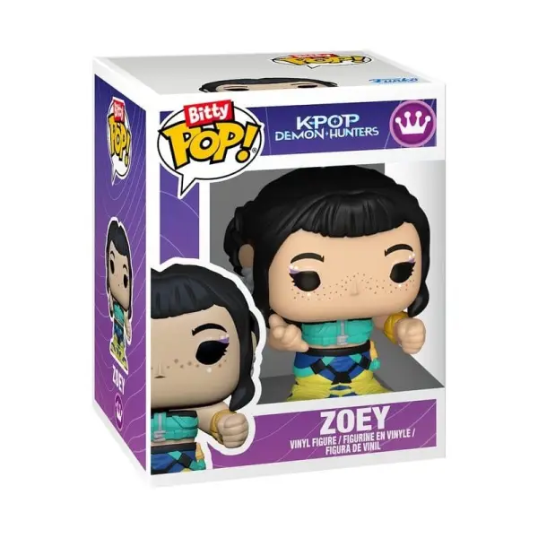 KPop Demon Hunters - Figurine Bitty POP! Stages Zoey 2,5 cm