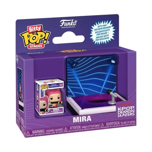 KPop Demon Hunters - Figurine Bitty POP! Stages Mira 2,5 cm