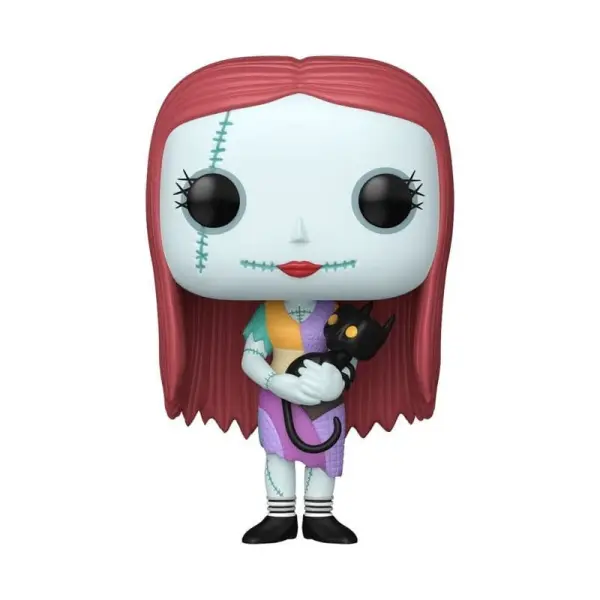 L'Étrange Noel de Mr Jack - Figurine POP! Sally avec le Chat 9 cm
