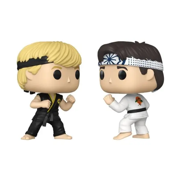 Karaté Kid - Figurines POP! Johnny & Daniel 9 cm