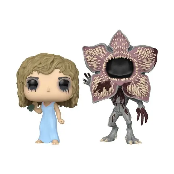 Stranger Things - Pack 2 figurines POP! Karen & Demogorgon 9 cm