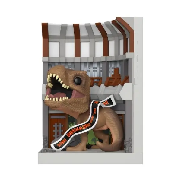 Jurassic Park - Diorama Nook POP! T. Rex au centre d'accueil 16 cm