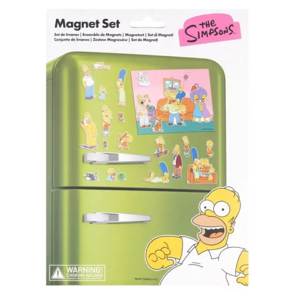 Les Simpson - Set d'Aimants Famille Les Simpson