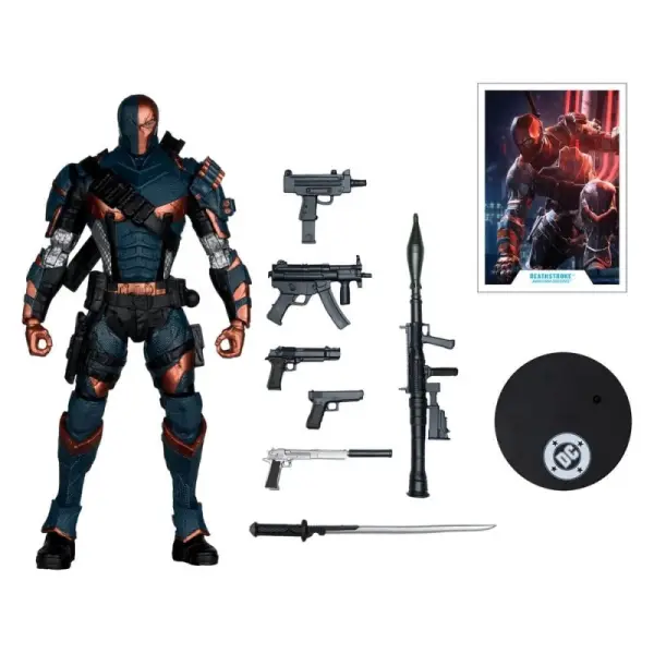 Arkham Origins DC Multiverse - Figurine Deathstroke 19 cm