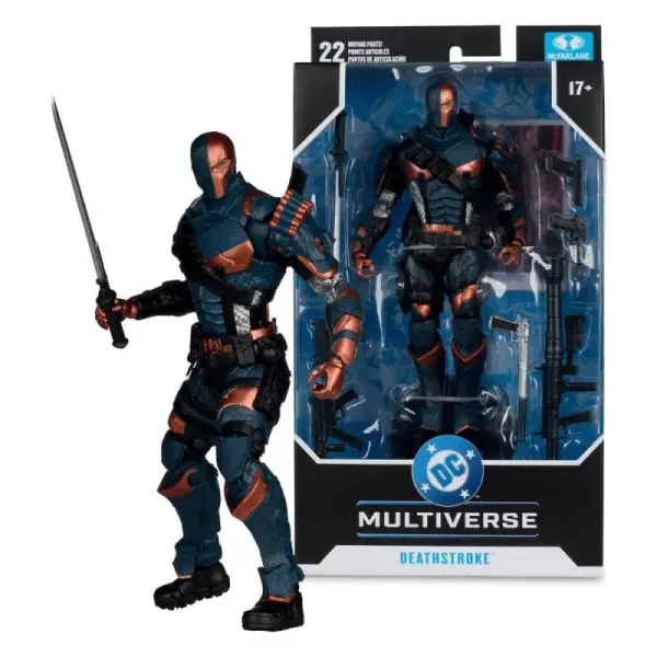 Arkham Origins DC Multiverse - Figurine Deathstroke 19 cm