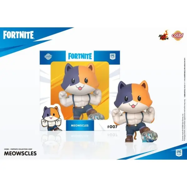 Fortnite - Figurine Cosbi Meowscles 8 cm