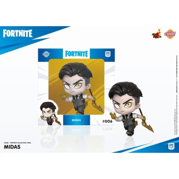 Fortnite - Figurine Cosbi Midas 8 cm
