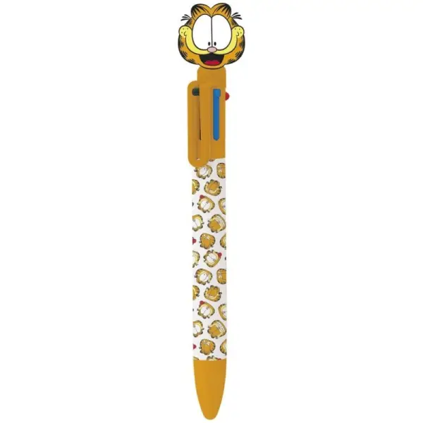 Garfield - Stylo à bille 3D Garfield 6 couleurs