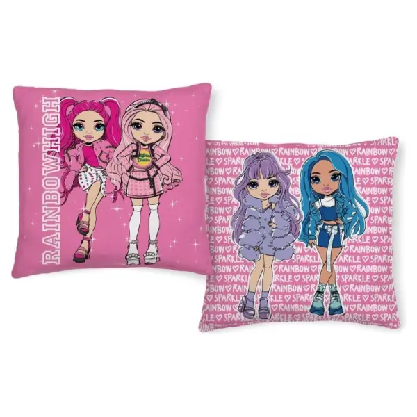 Rainbow High - Coussin High Pink 40x40 cm