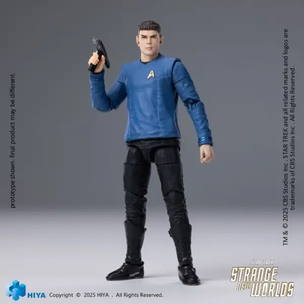 Star Trek Strange New Worlds - Figurine 1/18 Exquisite Mini Series Spock 11 cm
