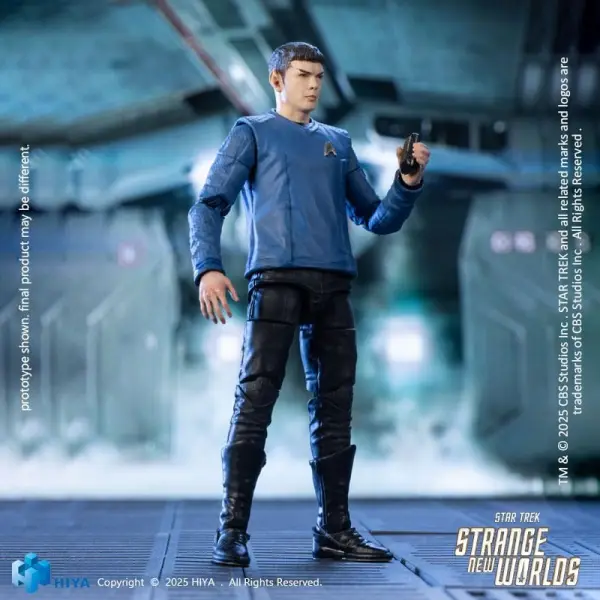 Star Trek Strange New Worlds - Figurine 1/18 Exquisite Mini Series Spock 11 cm
