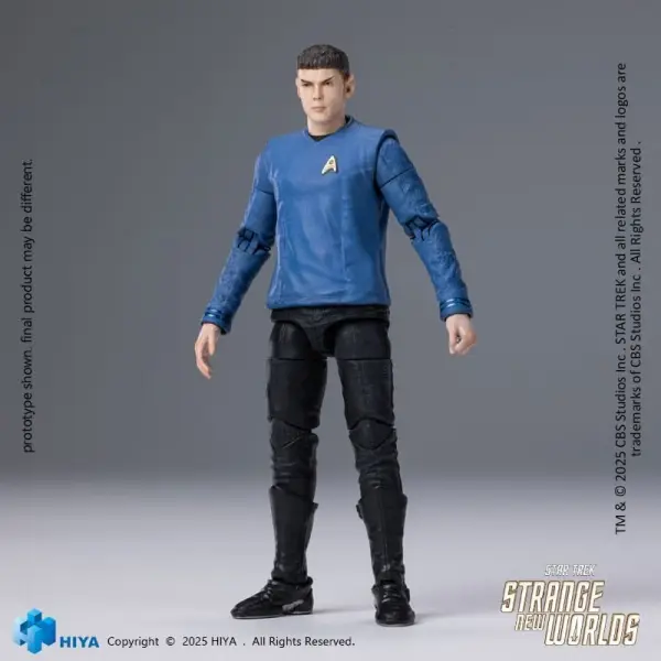 Star Trek Strange New Worlds - Figurine 1/18 Exquisite Mini Series Spock 11 cm