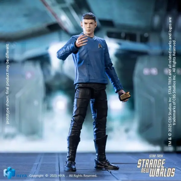 Star Trek Strange New Worlds - Figurine 1/18 Exquisite Mini Series Spock 11 cm