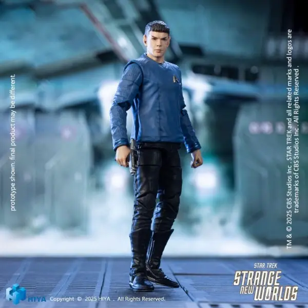 Star Trek Strange New Worlds - Figurine 1/18 Exquisite Mini Series Spock 11 cm