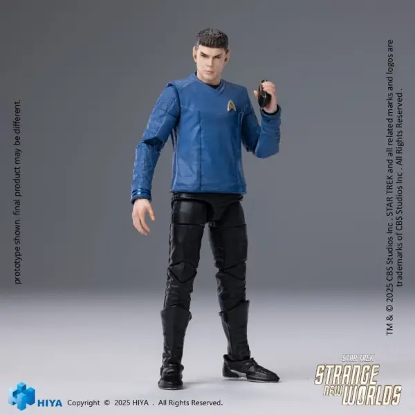 Star Trek Strange New Worlds - Figurine 1/18 Exquisite Mini Series Spock 11 cm
