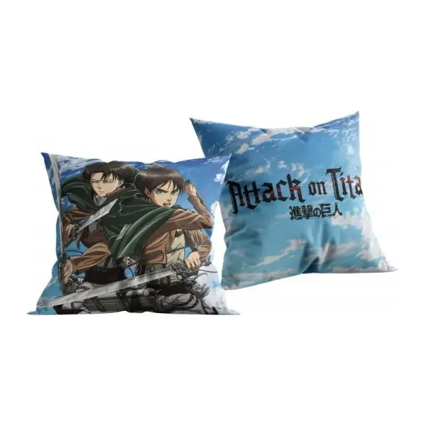 L'Attaque des Titans - Coussin L'Attaque des Titans Bleu 40x40 cm