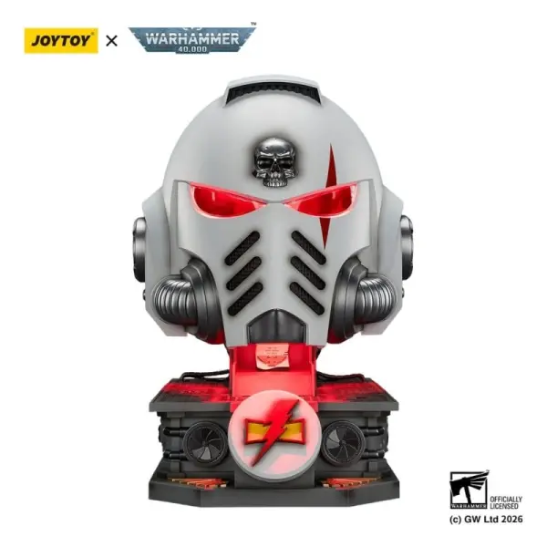 Warhammer 40k - Casque avec présentoir White Scars MkX 44 cm