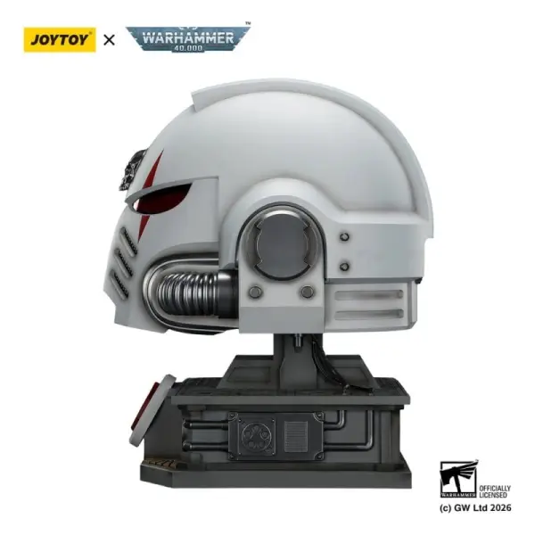 Warhammer 40k - Casque avec présentoir White Scars MkX 44 cm