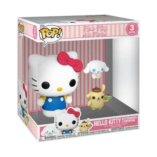 Hello Kitty - Pack 3 figurines POP! Super Sized Jumbo Black Friday Hello Kitty 25 cm