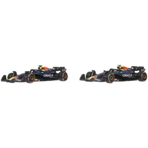 Formule 1 - Pack 2 véhicules Formule 1 Hot Wheels Premium Die-Cast 1/64 Oracle Red Bull Racing
