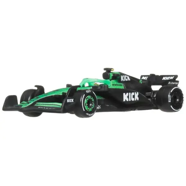 Formule 1 - Pack 2 véhicules Formule 1 Hot Wheels Premium Die-Cast 1/64 KICK Sauber Team