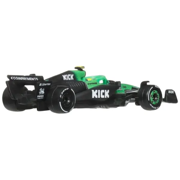 Formule 1 - Pack 2 véhicules Formule 1 Hot Wheels Premium Die-Cast 1/64 KICK Sauber Team