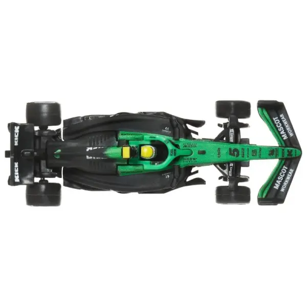 Formule 1 - Pack 2 véhicules Formule 1 Hot Wheels Premium Die-Cast 1/64 KICK Sauber Team