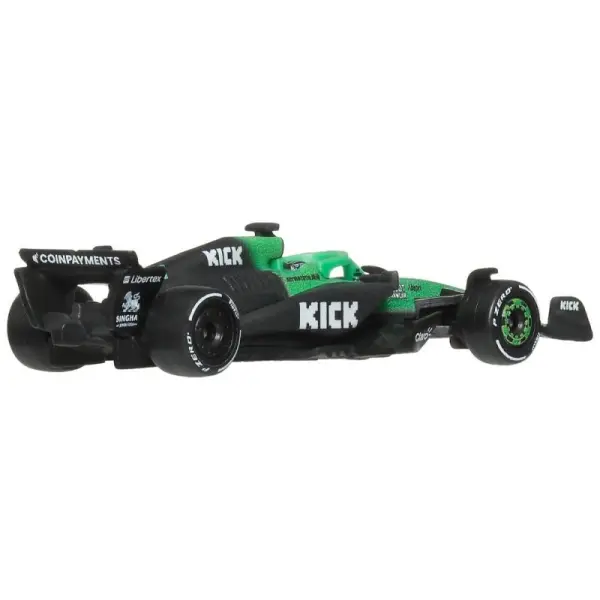 Formule 1 - Pack 2 véhicules Formule 1 Hot Wheels Premium Die-Cast 1/64 KICK Sauber Team