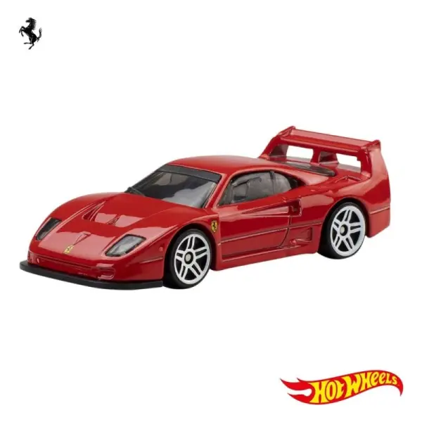 Hot Wheels - Pack 5 véhicules Hot Wheels Ferrari Die-Cast 1/64
