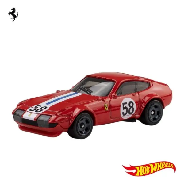 Hot Wheels - Pack 5 véhicules Hot Wheels Ferrari Die-Cast 1/64