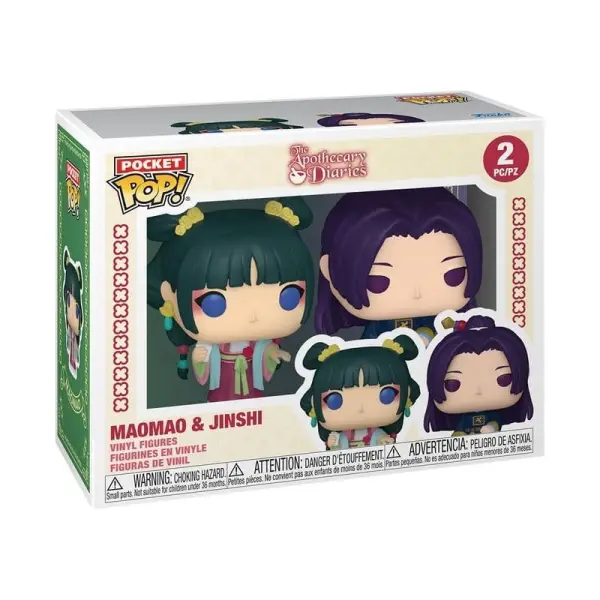 The Apothecary Diaries - Pack 2 figurines Pocket POP! Maomao & Jinshi 4 cm