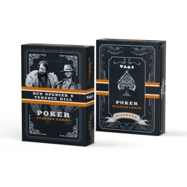 Bud Spencer & Terence Hill - Jeu de cartes de poker Western