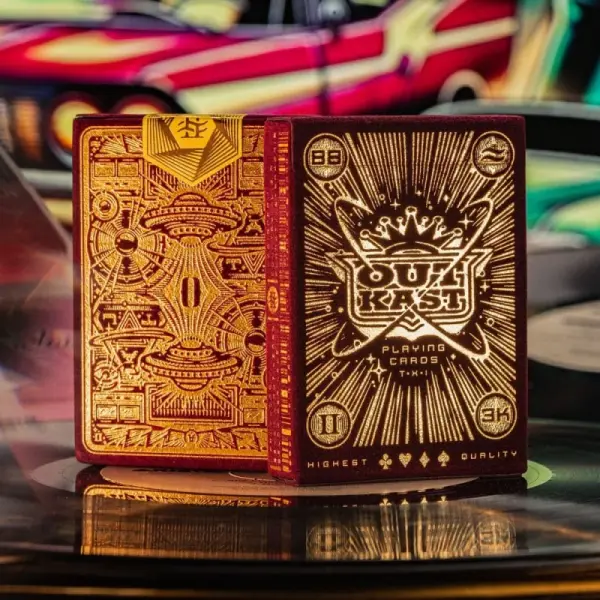 Outcast - Jeu de cartes Outcast Red Velvet