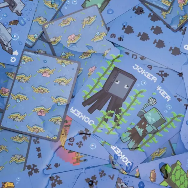 Minecraft - Jeu de cartes Minecraft Waterproof
