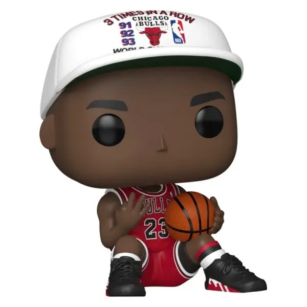 NBA Legends - Figurine POP! Chicago Bulls: Michael Jordan 3 Times in a Row 9 cm