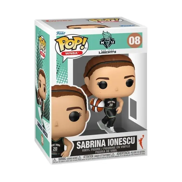 WNBA Legends - Figurine POP! Liberty Sabrina Ionescu 9 cm