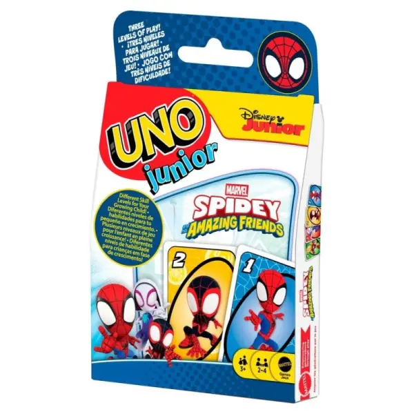 UNO - Jeu de cartes UNO Junior Spidey & His Amazing Friends
