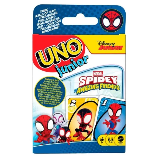 UNO - Jeu de cartes UNO Junior Spidey & His Amazing Friends