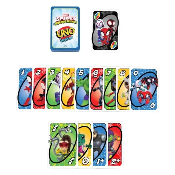 UNO - Jeu de cartes UNO Junior Spidey & His Amazing Friends