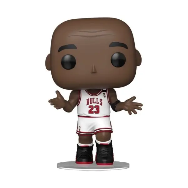 NBA - Figurine POP! Bulls Michael Jordan (Hausse les épaules) 9 cm