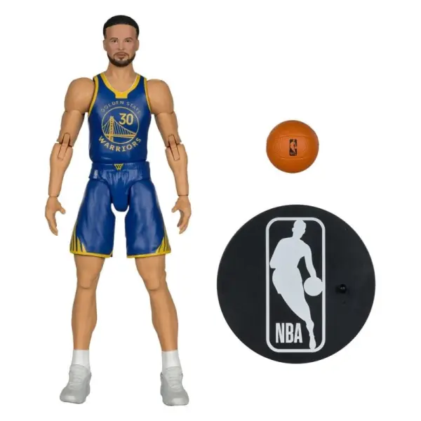 NBA - Figurine SportsPicks Stephen Curry (Golden State Warriors) 15 cm